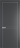 Межкомнатная дверь Profil Doors 11 PA Серебро Графит (Pantone 425С)