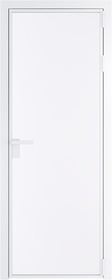 Алюминиевая дверь Profil Doors 1 AG Вайт Монохром белый просветленный