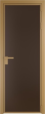 Алюминиевая дверь Profil Doors 1 AG Золото Монохром шоколад