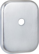Накладка Fuaro (Фуаро) на шток цилиндра ESC.O.XL/K.486 (ESC 486-O SQ XL) SSC сатинированный хром (1шт.)