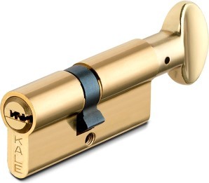 Цилиндровый механизм Kale kilit (Кале килит) с вертушкой 164 BM/72 (30+10+32) mm латунь 5 кл.
