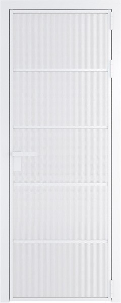 Алюминиевая дверь Profil Doors 14 AG Вайт Мору Белый