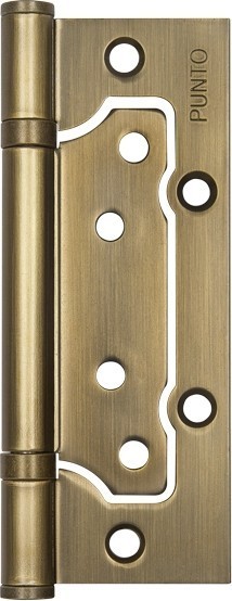 Петля Punto (Пунто) универсальная без врезки IN5200W AB (200-2B 125x2,5) бронза