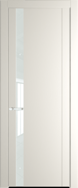Межкомнатная дверь Profil Doors 1.2 P Lacobel Белый лак Перламутр белый