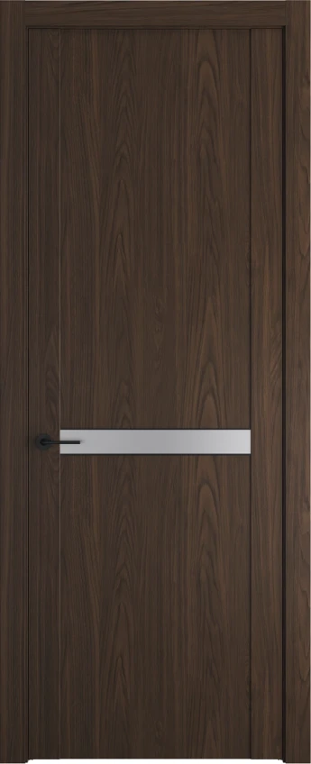 Межкомнатная дверь Profil Doors Orange 1.4N.O Орех Шоколад Монохром серебро (серебро матлак)