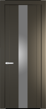 Межкомнатная дверь Profil Doors 1.9 P Lacobel Серебряный лак Перламутр бронза