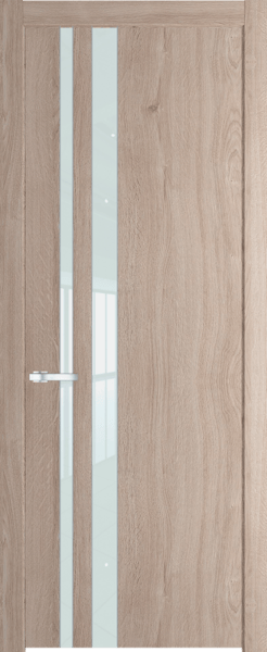 Межкомнатная дверь Profil Doors 20 NW Lacobel Белый лак Дуб Сонома