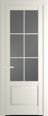 Межкомнатная дверь Profil Doors 4.2.2 (p.6) Перламутр белый Графит
