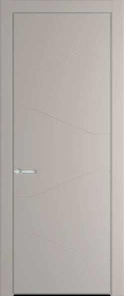 Межкомнатная дверь Profil Doors 2 PA Серебро Сэнд