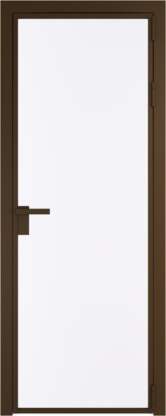 Алюминиевая дверь Profil Doors 1 AG Деорэ Монохром белый просветленный