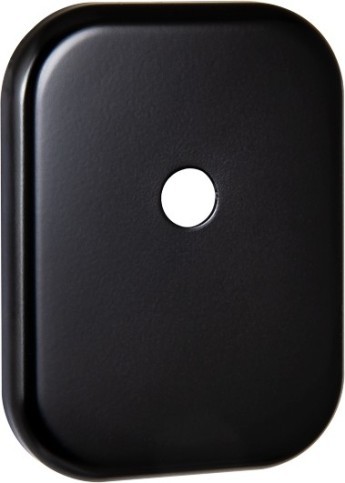 Накладка Fuaro (Фуаро) на шток цилиндра ESC.O.XL/K.486 (ESC 486-O SQ XL) BL черный (1шт.)