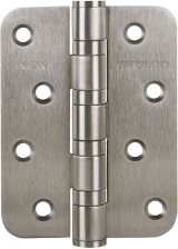 Петля Fuaro (Фуаро) из нержавейки универсальная IN4400U-R10 INOX (4BB-R10 102х76х3)