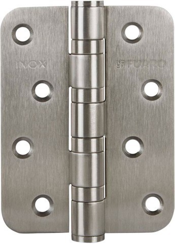 Петля Fuaro (Фуаро) из нержавейки универсальная IN4400U-R10 INOX (4BB-R10 102х76х3)