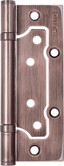 Петля Punto (Пунто) универсальная без врезки IN5200W AC (200-2B 125x2,5) медь