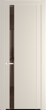 Межкомнатная дверь Profil Doors 1.2 P Зеркало Bronza Кремовая Магнолия (RAL 120-04)