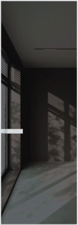Алюминиевая дверь Profil Doors 1AGN ГЛЯНЕЦ Вайт Графит лак