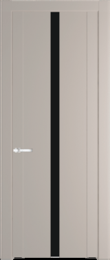 Межкомнатная дверь Profil Doors 1.8 P Монохром черный Сэнд