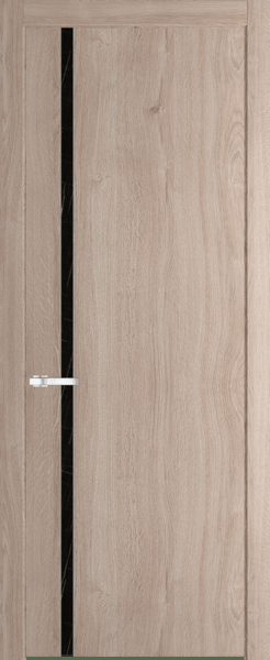 Межкомнатная дверь Profil Doors 21 NW Неро мрамор Дуб Сонома