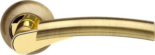 Ручка раздельная Armadillo (Армадилло) Vega LD21-1AB/GP-7 бронза/золото