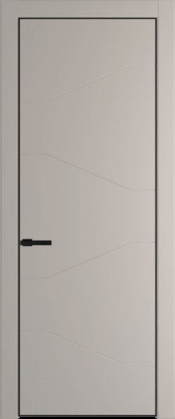Межкомнатная дверь Profil Doors 2 PA Черный матовый Сэнд