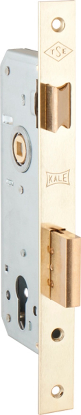 Корпус Kale kilit (Кале килит) врезного замка с защёлкой 152/R (35 mm) w/b (латунь)