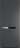 Межкомнатная дверь Profil Doors 1.4 P Lacobel Черный лак Графит (Pantone 425С)