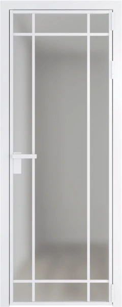 Алюминиевая дверь Profil Doors 5 AG Вайт Матовое