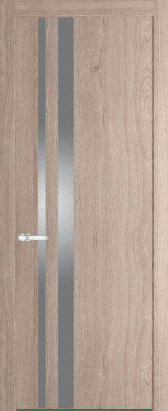 Межкомнатная дверь Profil Doors 20 NW Lacobel Серебряный лак Дуб Сонома