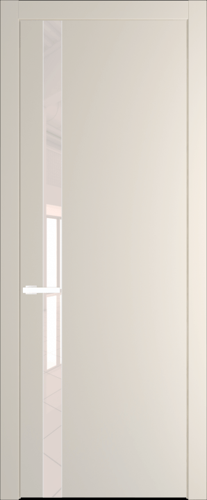 18PW Кремовая Магнолия (RAL 120-04) стекло Lacobel Перламутровый лак