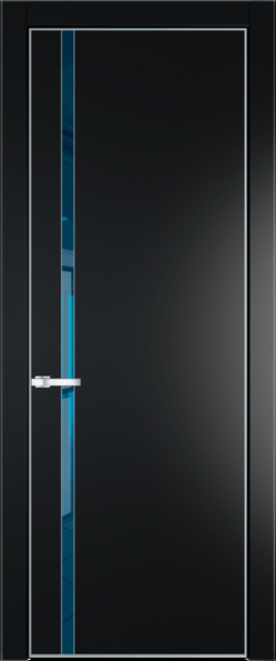 Межкомнатная дверь Profil Doors 21 PA Серебро Зеркало Blue Сэнд