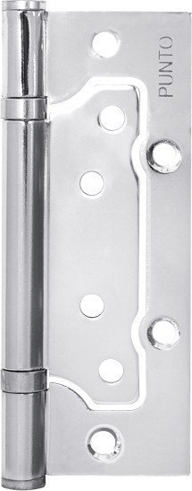 Петля Punto (Пунто) универсальная без врезки IN5200W CP (200-2B 125x2,5) хром