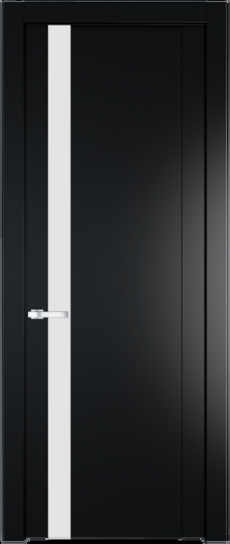 Межкомнатная дверь Profil Doors 1.2 P Монохром белый просветленный Блэк