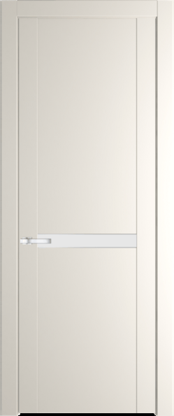 Межкомнатная дверь Profil Doors 1.4 P Монохром белый просветленный Перламутр белый