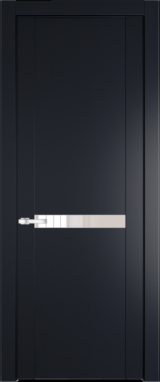 Межкомнатная дверь Profil Doors 1.4 P Перламутровый лак Нэви Блу (RAL 7016)