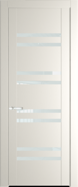 Межкомнатная дверь Profil Doors 1.6 P Белый триплекс Перламутр белый