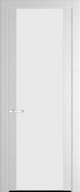 Межкомнатная дверь Profil Doors 1.7 P Монохром белый просветленный Крем Вайт (RAL 120-02)