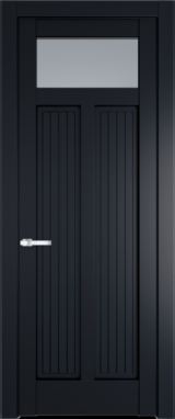 Межкомнатная дверь Profil Doors 3.4.2 PM Прозрачное Нэви Блу (RAL 7016)