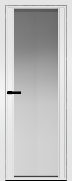 2 AGP Белый матовый RAL9003 стекло Матовое