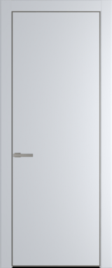 Межкомнатная дверь Profil Doors 1 PA Никель матовый Вайт (RAL 110 96 02)