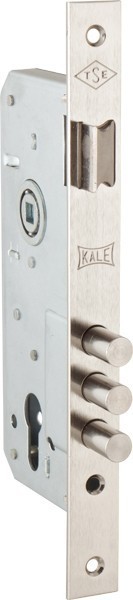 Корпус Kale kilit (Кале килит) врезного замка с защёлкой 152/3MR (45 mm) w/b (никель)