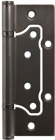 Петля Punto (Пунто) универсальная без врезки IN5200W GR (200-2B 125x2,5) графит
