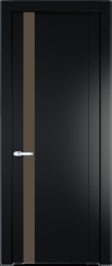 Межкомнатная дверь Profil Doors 1.2 P Монохром гляссе Блэк