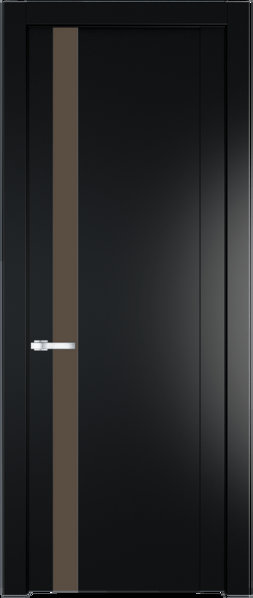 Межкомнатная дверь Profil Doors 1.2 P Монохром гляссе Блэк
