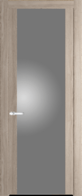 Межкомнатная дверь Profil Doors Orange 1.7N.O Дуб Сонома Монохром серебро (серебро матлак)