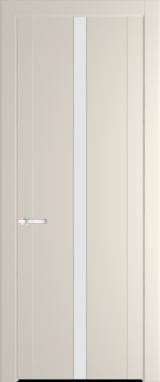 Межкомнатная дверь Profil Doors 1.8 P Монохром белый просветленный Кремовая Магнолия (RAL 120-04)