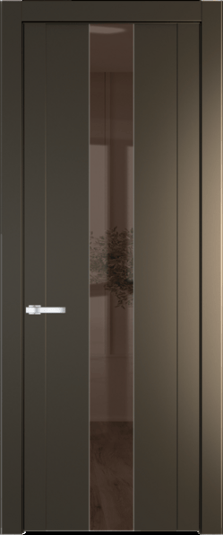Межкомнатная дверь Profil Doors 1.9 P Зеркало бронзовое Перламутр бронза