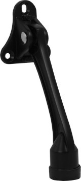 Упор Fuaro (Фуаро) дверной напольный STOPPER-100 BL (черный) козья ножка
