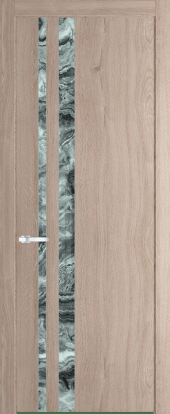 Межкомнатная дверь Profil Doors 20 NW Атриум серебро Дуб Сонома