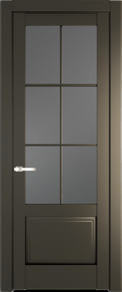 Межкомнатная дверь Profil Doors 4.2.2 (p.6) Перламутр бронза Графит