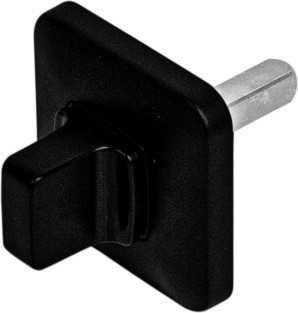 Ручка Ajax (Аякс) поворотная BKW8x50.K.MD50 BL-24 черный